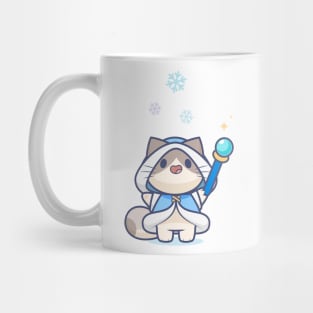 Tiny Ice Mage Kitty Mug